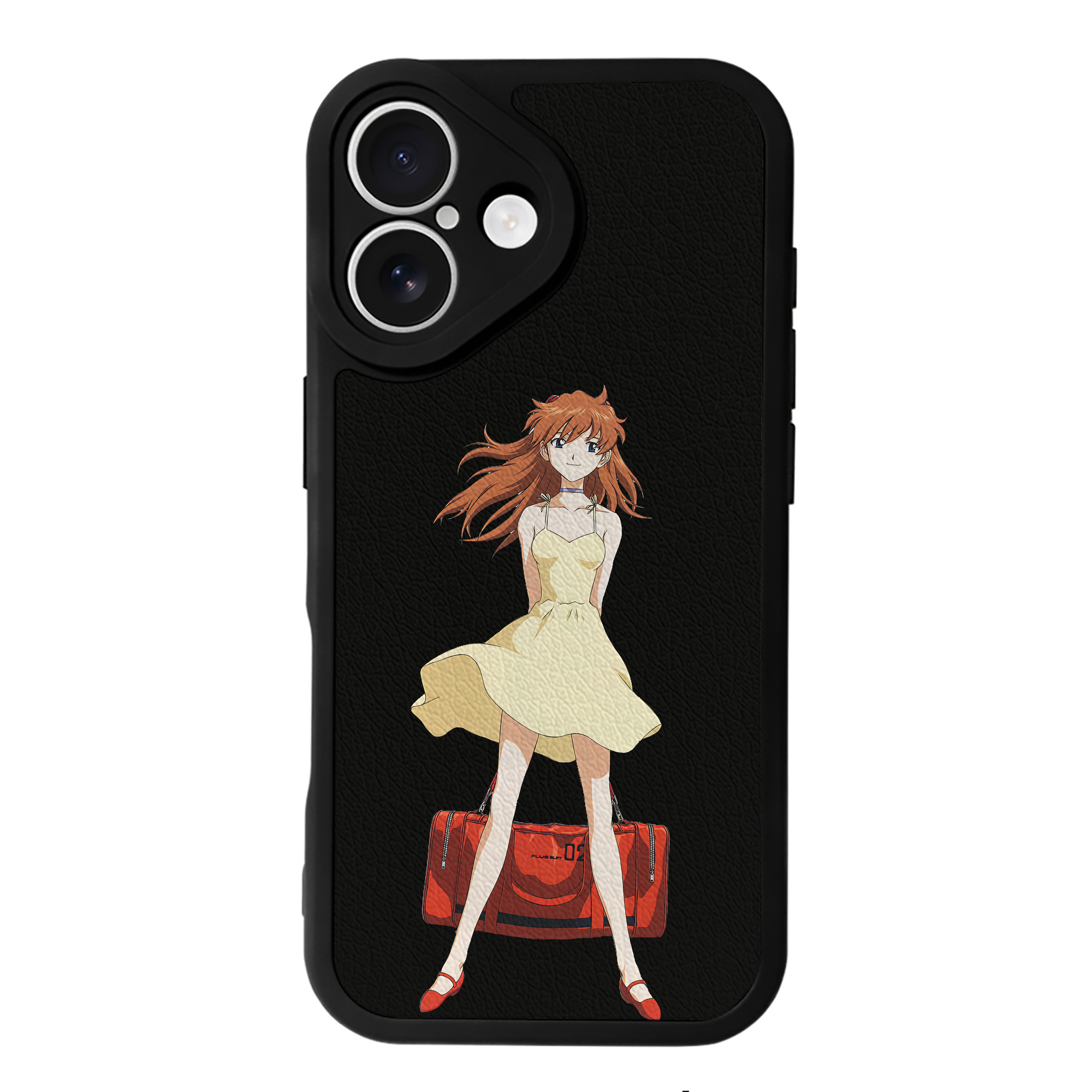 （画像用） EVA 新世紀エヴァンゲリオン 【iPhone 16シリーズ対応】シリコンスマホケース（レザー調） 材質：シリコン